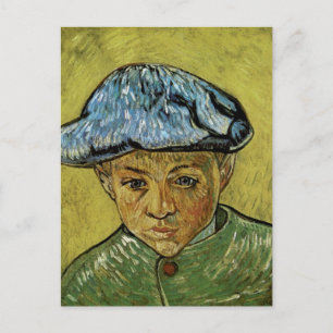 Cartão Postal Retrato de Camille Roulin, Van Gogh Fine Art