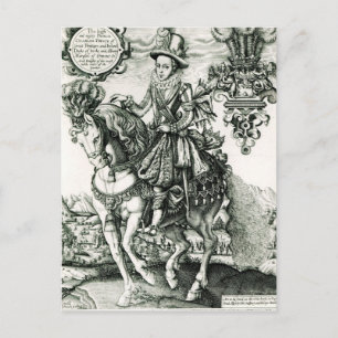 Cartão Postal Retrato de Carlos I como Príncipe