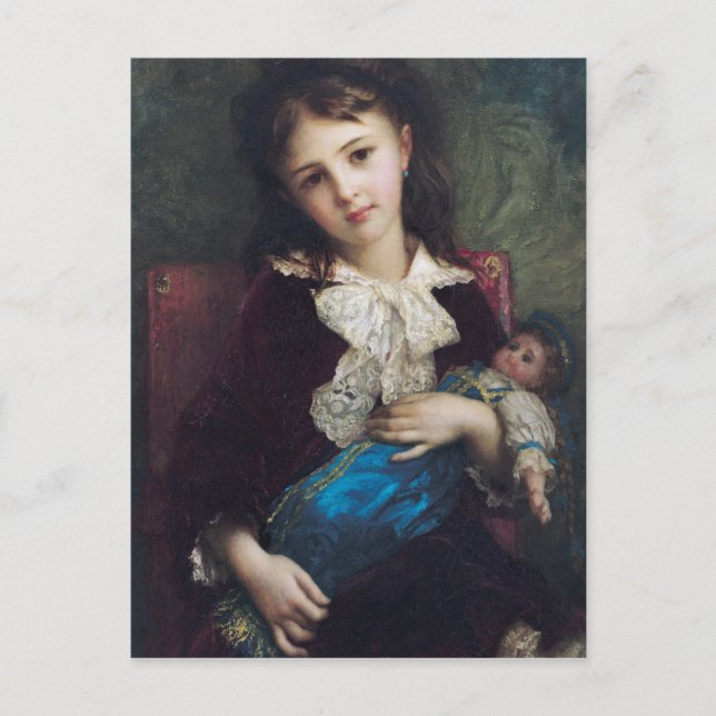 Cartão Postal Retrato de Catherine du Bouchage, 1879 (Frente)