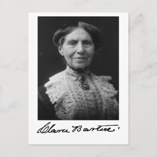 Cartão Postal Retrato de Clara Barton