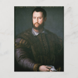 Cartão Postal Retrato de Cosimo I de'Medici, século 16