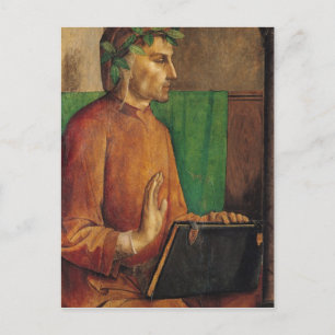 Cartão Postal Retrato de Dante Alighieri, c.1475