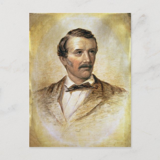 Cartão Postal Retrato de David Livingstone (Frente)