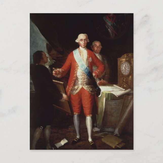 Cartão Postal Retrato de Don José Monino y Redondo I (Frente)