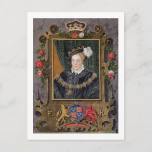 Cartão Postal Retrato de Edward VI (1537-53) Rei da Inglaterra, 