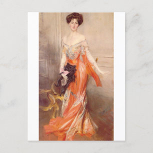 Cartão Postal Retrato de Elizabeth Wharton Drexel (1905)