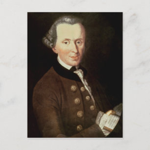 Cartão Postal Retrato de Emmanuel Kant