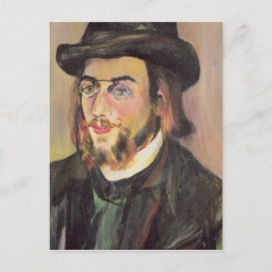 Cartão Postal Retrato de Erik Satie c.1892