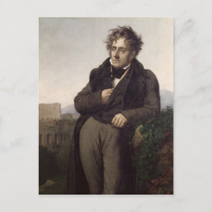 Cartão Postal Retrato de François Rene Vicomte de