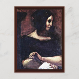 Cartão Postal Retrato De George Sand