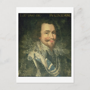 Cartão Postal Retrato de George Villiers, 1º Duque de Buckingham