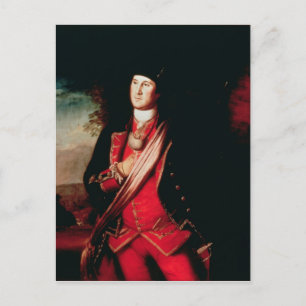 Cartão Postal Retrato de George Washington 1772