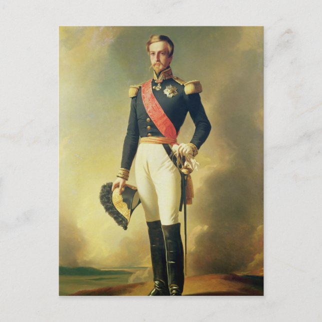 Cartão Postal Retrato de Henri-Eugene-Philippe-Louis (Frente)