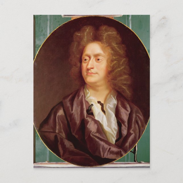 Cartão Postal Retrato de Henry Purcell, 1695 (Frente)