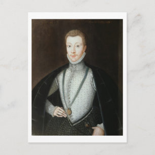 Cartão Postal Retrato de Henry Stewart, Conde de Darnley (1545-6