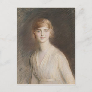 Cartão Postal Retrato de Jacqueline