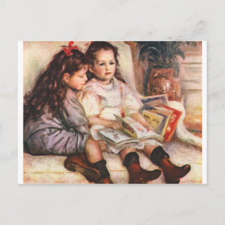 Cartão Postal Retrato de Jean e Genevieve Caillel