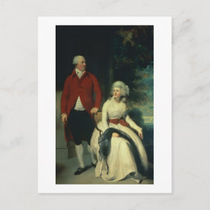 Cartão Postal Retrato de John Julius Angerstein (1735-1823) e