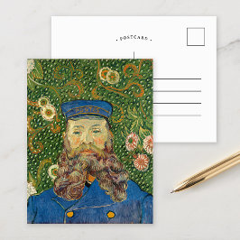Cartão Postal Retrato de Joseph Roulin | Vincent van Gogh