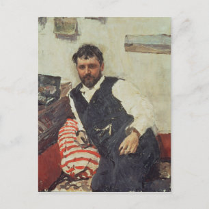Cartão Postal Retrato de Konstantin Korovin , 1891