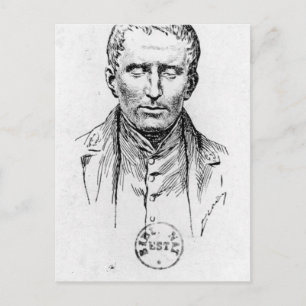 Cartão Postal Retrato de Louis Braille