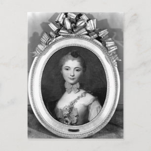 Cartão Postal Retrato de Louise Honorine Crozat du Chatel