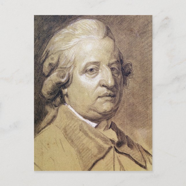 Cartão Postal Retrato de Luís XVI Rei da França (Frente)