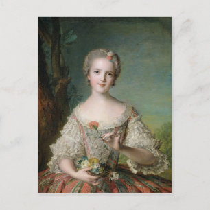 Cartão Postal Retrato de Madame Louise de France
