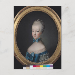 Cartão Postal Retrato de Marie-Antoinette de