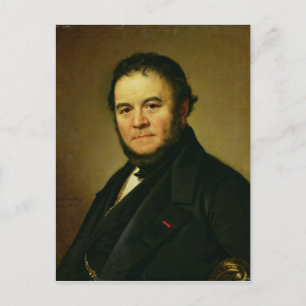 Cartão Postal Retrato de Marie Henri Beyle, conhecido como