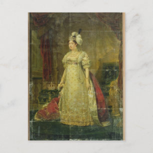 Cartão Postal Retrato de Marie-Therese-Charlotte de France