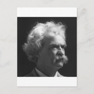 Cartão Postal Retrato de Mark Twain