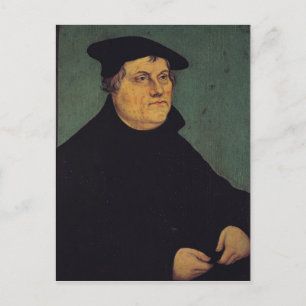 Cartão Postal Retrato de Martin Luther 1543