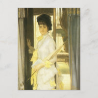 Retrato de Miss Lloyd por Tissot, Vintage Retrait