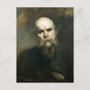 Cartão Postal Retrato de Paul Verlaine 1890