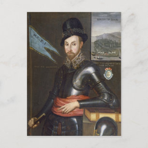 Cartão Postal Retrato de Peregrine Bertie