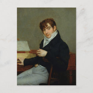 Cartão Postal Retrato de Pierre Zimmermann 1808