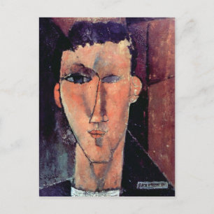 Cartão Postal Retrato de Raymond por Amedeo Modigliani