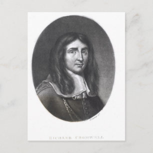 Cartão Postal Retrato de Richard Cromwell
