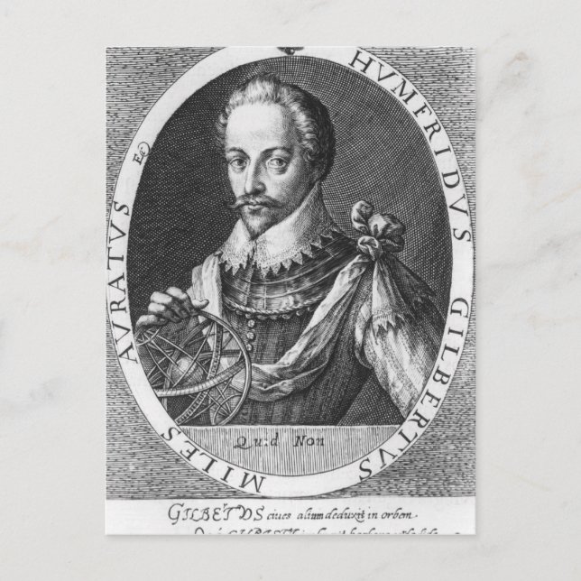 Cartão Postal Retrato de Sir Humphrey Gilbert (Frente)