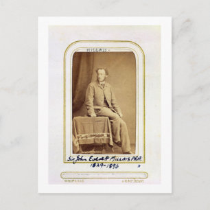 Cartão Postal Retrato de Sir John Everett Millais (1829-96) (al