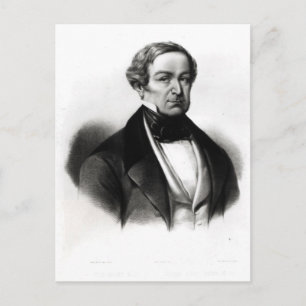 Cartão Postal Retrato de Sir Robert Peel