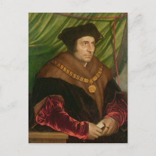 Cartão Postal Retrato de Sir Thomas More