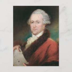 Cartão Postal Retrato de Sir William Herschel c.1795