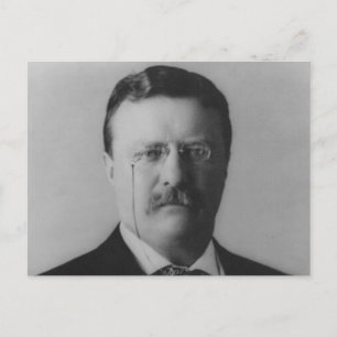 Cartão Postal Retrato de Theodore Roosevelt