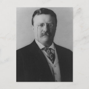 Cartão Postal Retrato de Theodore Roosevelt