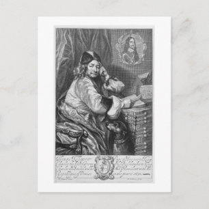 Cartão Postal Retrato de Thomas Killigrew (1612-83) Restauraçã