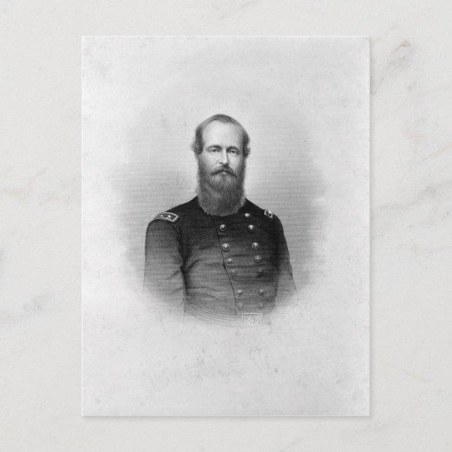 Cartão Postal Retrato de Ulysses S. Grant (Frente)