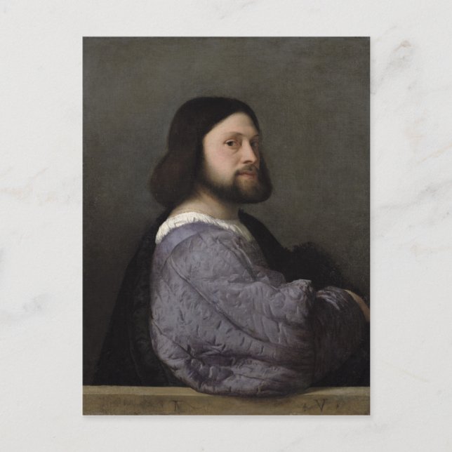 Cartão Postal Retrato de um Homem, c.1512 (Frente)