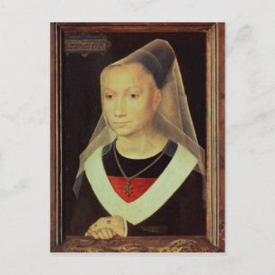 Cartão Postal Retrato de uma Jovem Mulher, 1480